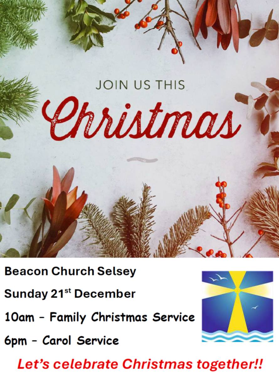Christmas Welcome flyer